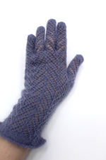 Перчатки ажурные ПЧ237-11 синий