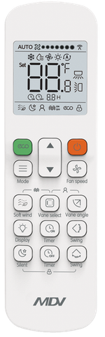 Кассетный фанкойл 3-3,9 кВт Mdv MDKD-V400/MDV-MBQ4-03B