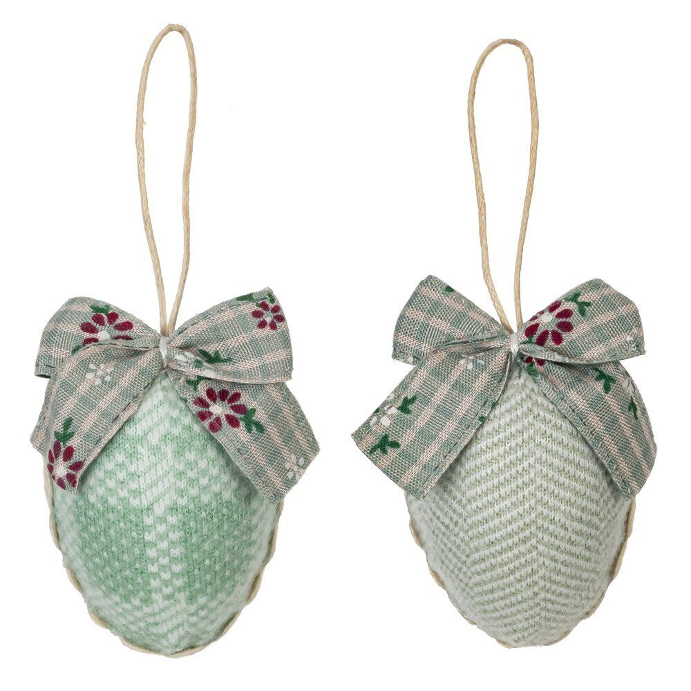 GAEM Набор из 2-х изделий декоративных подвесных "Яйцо" (3,5*6), L10 W12,5 H3,5 см, 2в.