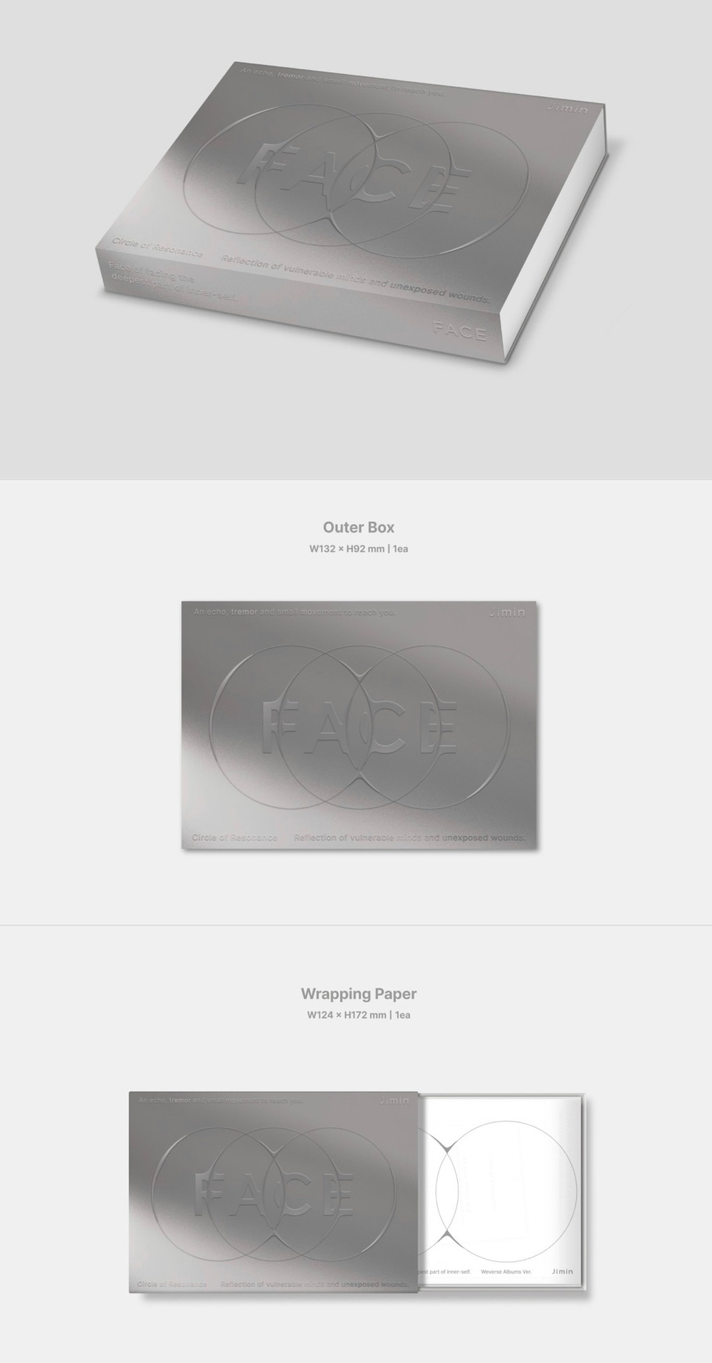 Альбом Jimin (BTS) “FACE” (Weverse Ver)