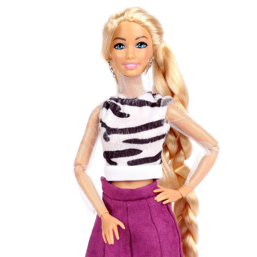 Кукла 29 см София , руки и ноги сгиб., акс., коробка (Карапуз)