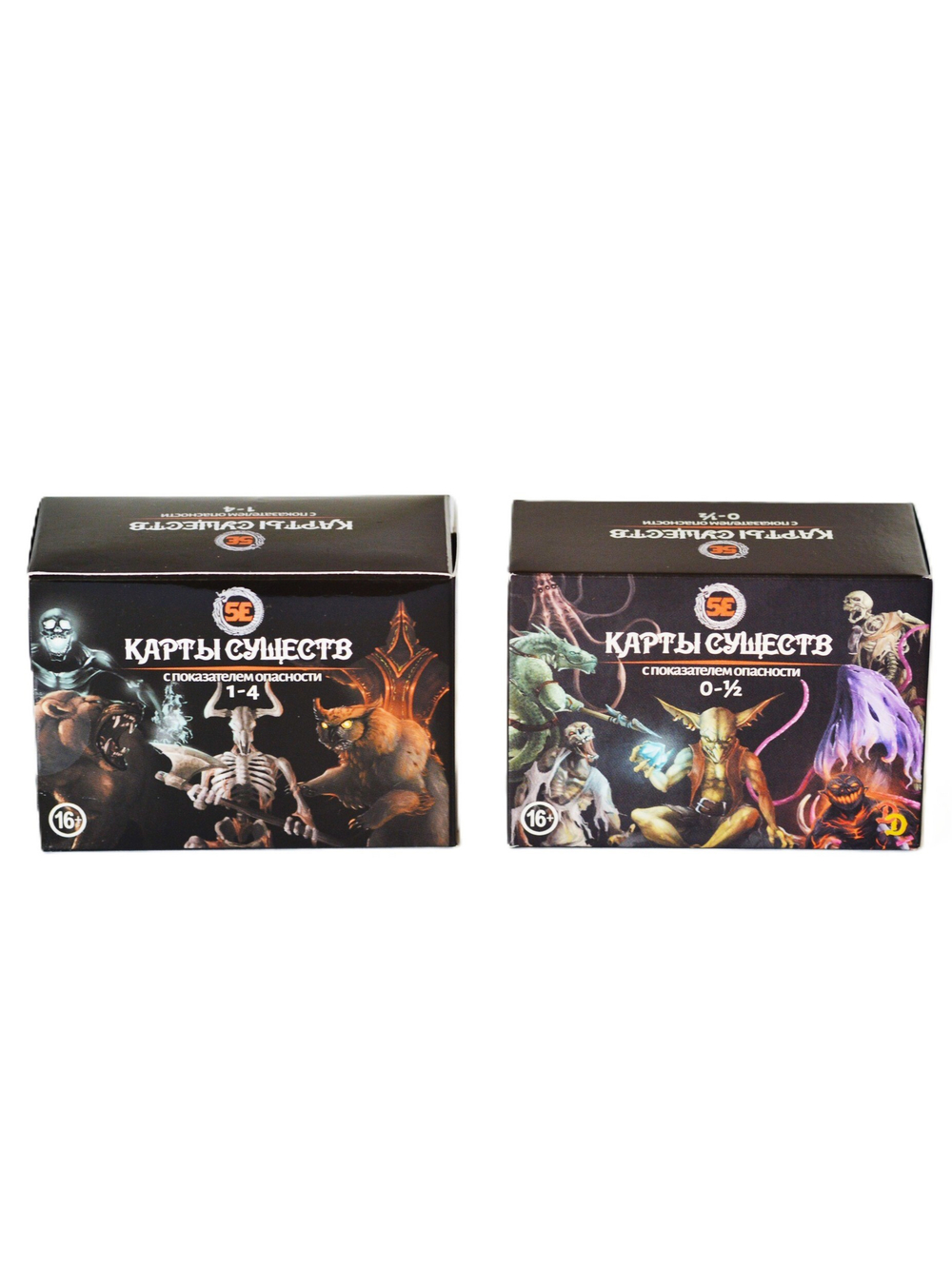 Карты существ D&D: показатель опасности 0–4 (набор)