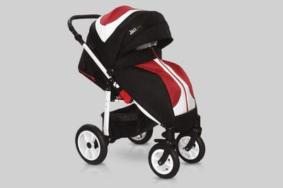Прогулочная коляска Snolly Jazz Plus (Черный/красный)