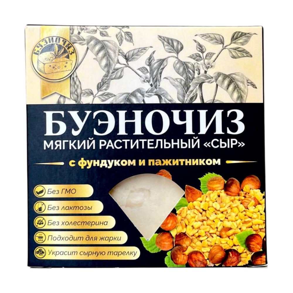Мягкий сыр с фундуком и пажитником Буэночиз, 200 г