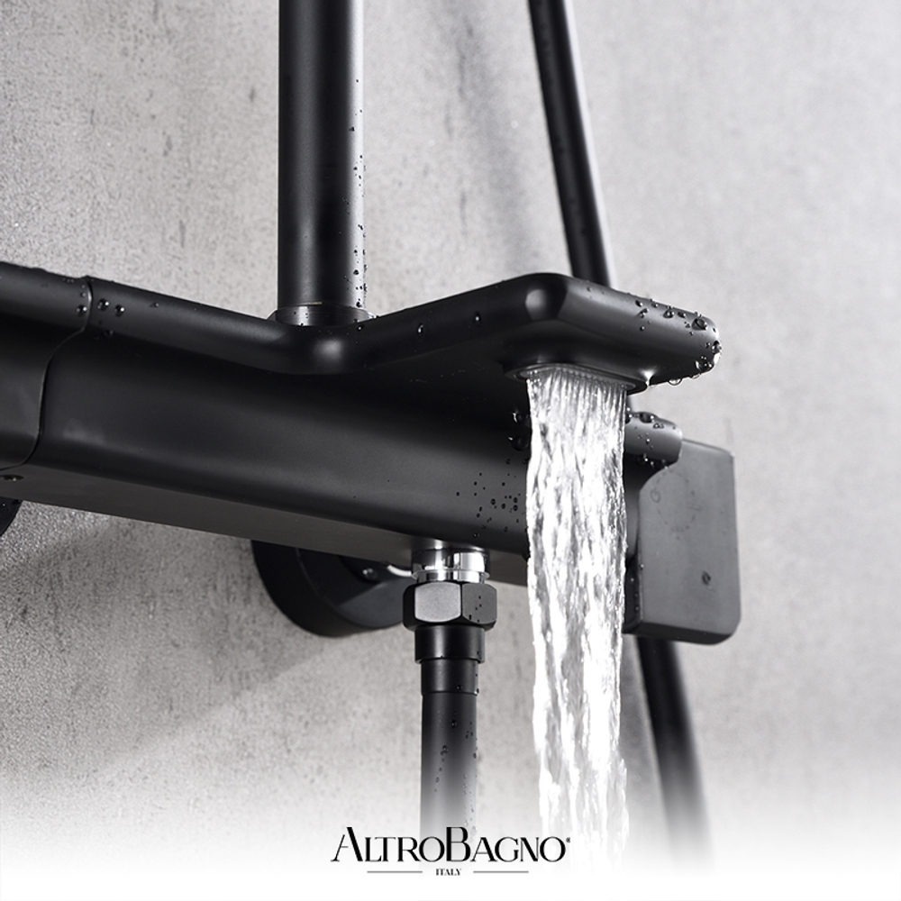 Душевая система с термостатом AltroBagno Lamberto 030417 MB