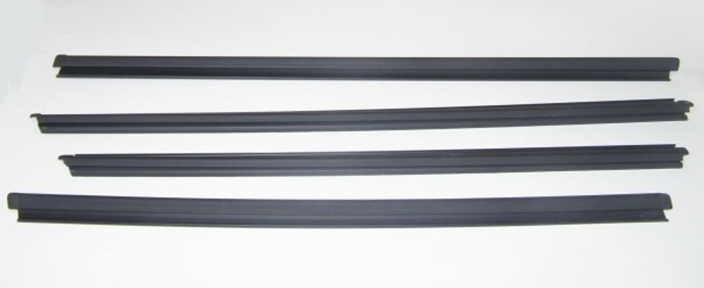 Уплотнители стекол /2170/ наруж. гориз. с бархоткой /4шт/ (AD Plastik)