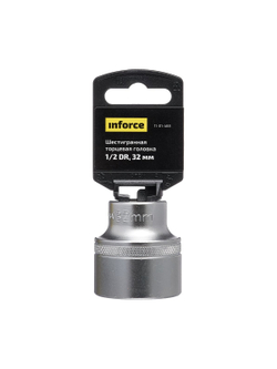 Головка торцевая шестигранная (32 мм; 1/2DR) Inforce 11-01-488