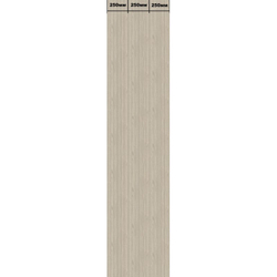 Ламинированная панель ПВХ ВЕК Дуб рейка светлый 2700х250мм