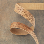 Ременная заготовка Tucson Tan (3,5+ мм). цв. Светло-коричневый