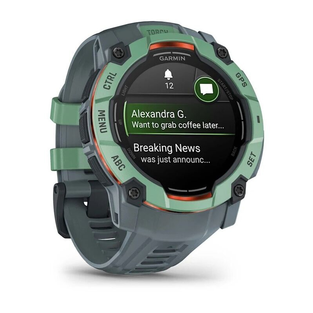 Умные часы Garmin INSTINCT 3 50 мм NEO TROPIC TWILIGHT BAND