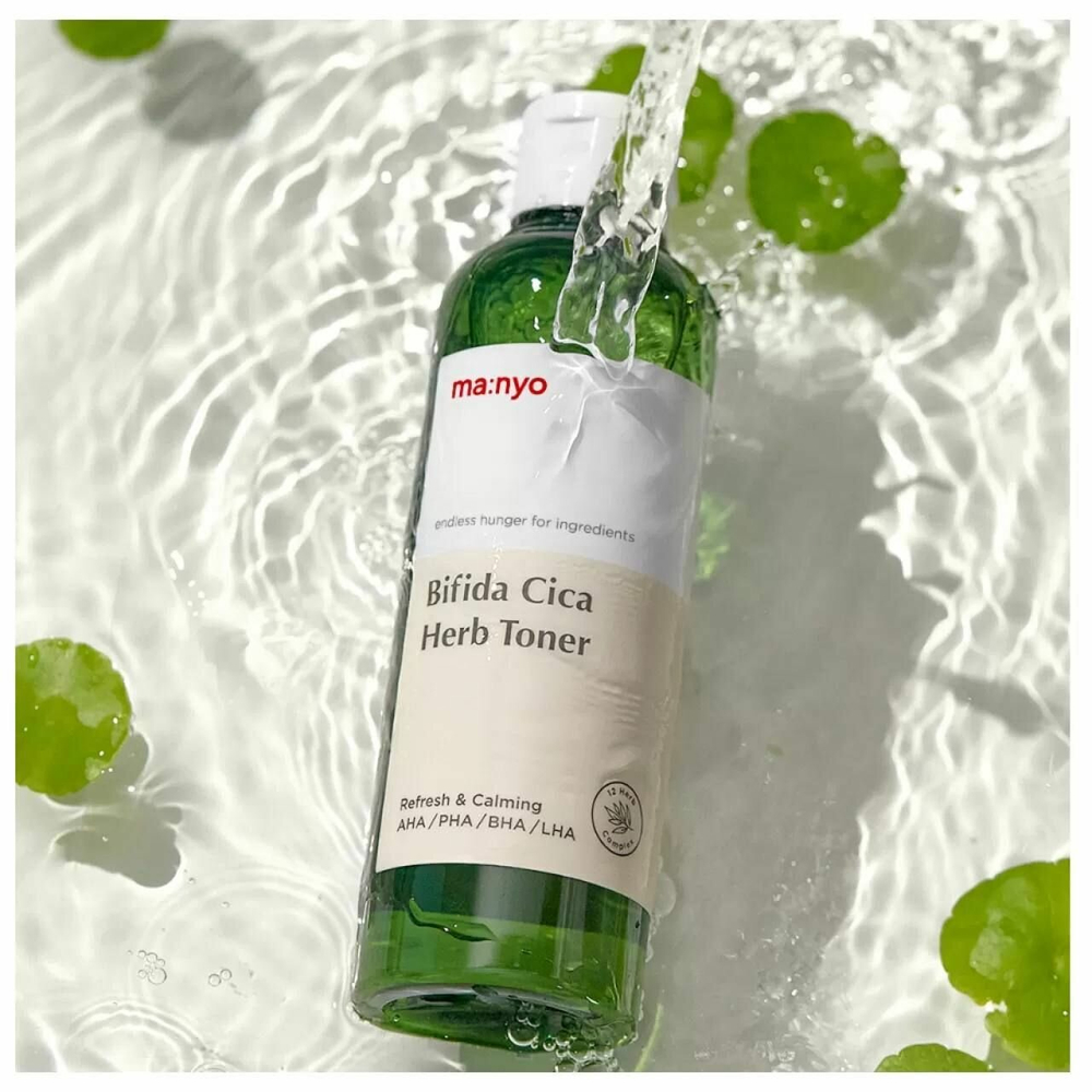 Manyo Тонер успокаивающий для чувствительной кожи - Bifida cica herb toner, 210мл