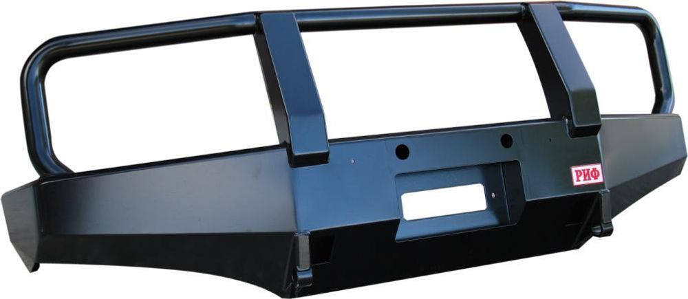 Бампер силовой передний Nissan Navara D40/Pathfinder R51 (2004-2009) с защитной дугой РИФ