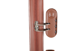 Чемодан Мини (S) ABS пластик"Verano", съёмные колёса