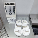 Белые текстильные сандалии Balenciaga премиум класса