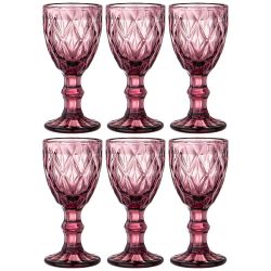 НАБОР РЮМОК "РОМБО" ИЗ 6ШТ. СЕРИЯ "MUZA COLOR" 50МЛ. / В=10,5 СМ (КОР=16НАБ.)