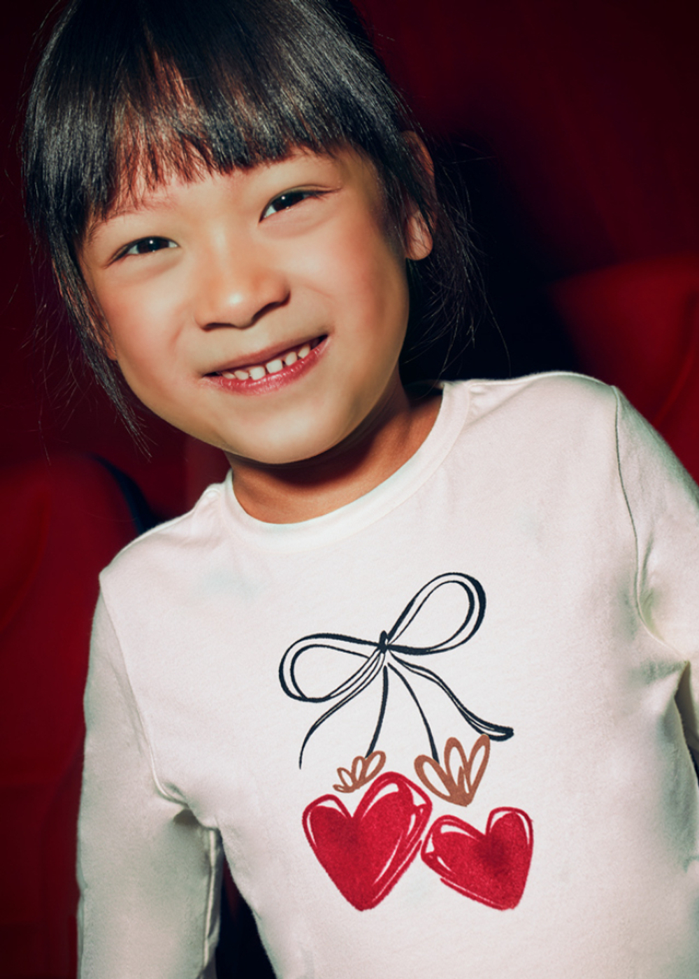 лонгслив с резинкой для волос