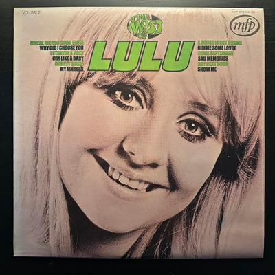 Lulu ‎– The Most Of Lulu Volume 2 (Дания 1972г.)