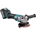 Makita GA013GM201 машина шлифовальная угловая аккумуляторная ( 2 x 4 Ач, З/У) GA013GM201