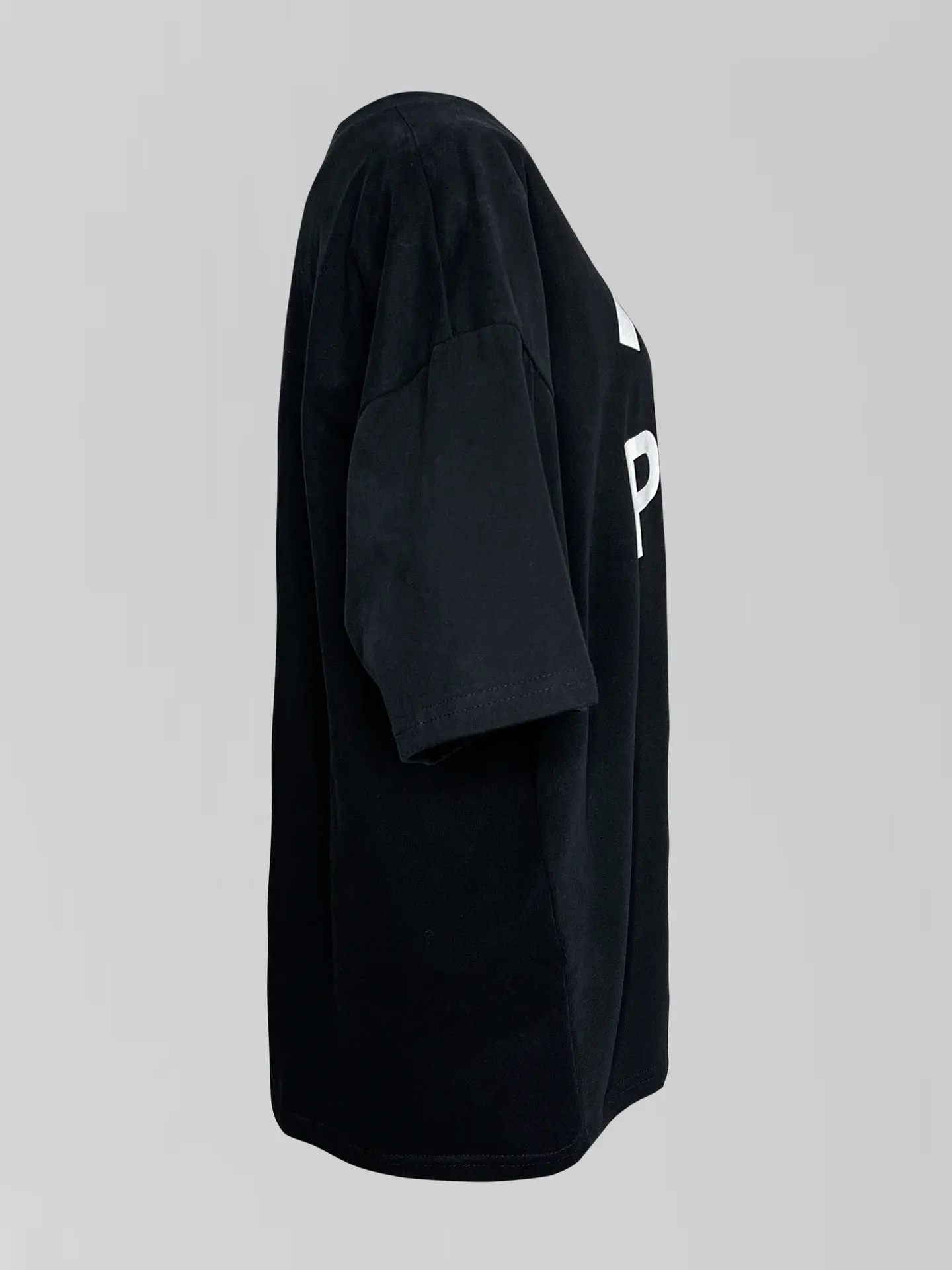 Футболка Arto Fashion 9930 удлиненная плотная с надписью PARIS