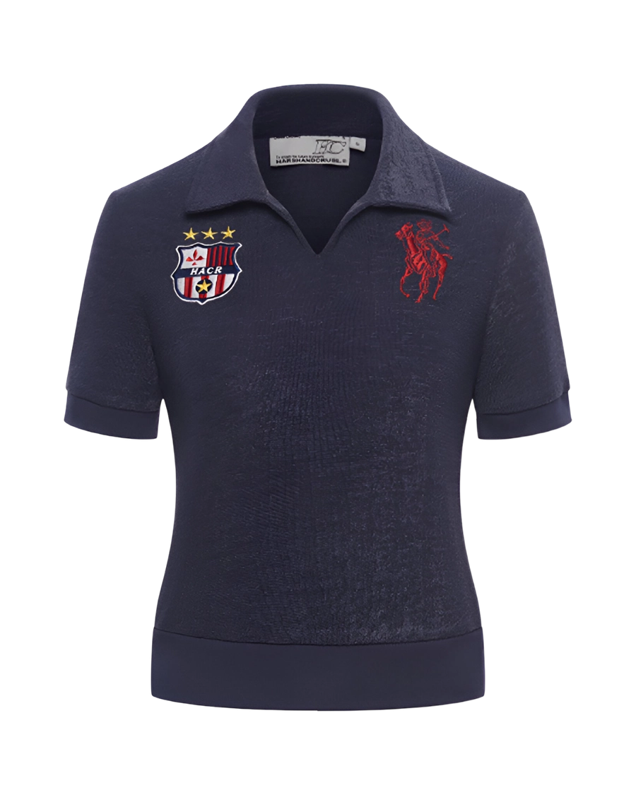 Женская рубашка-поло HARSHandCRUEL WMNS Crop Polo Shirt