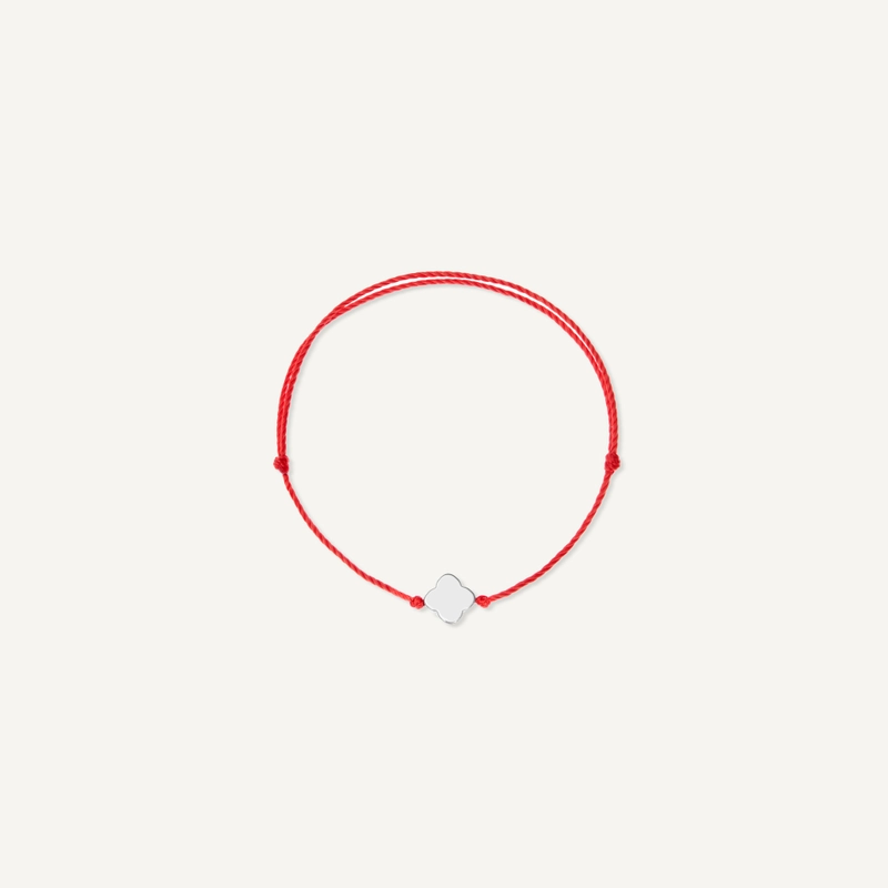 Браслет Сплетенный – Красный