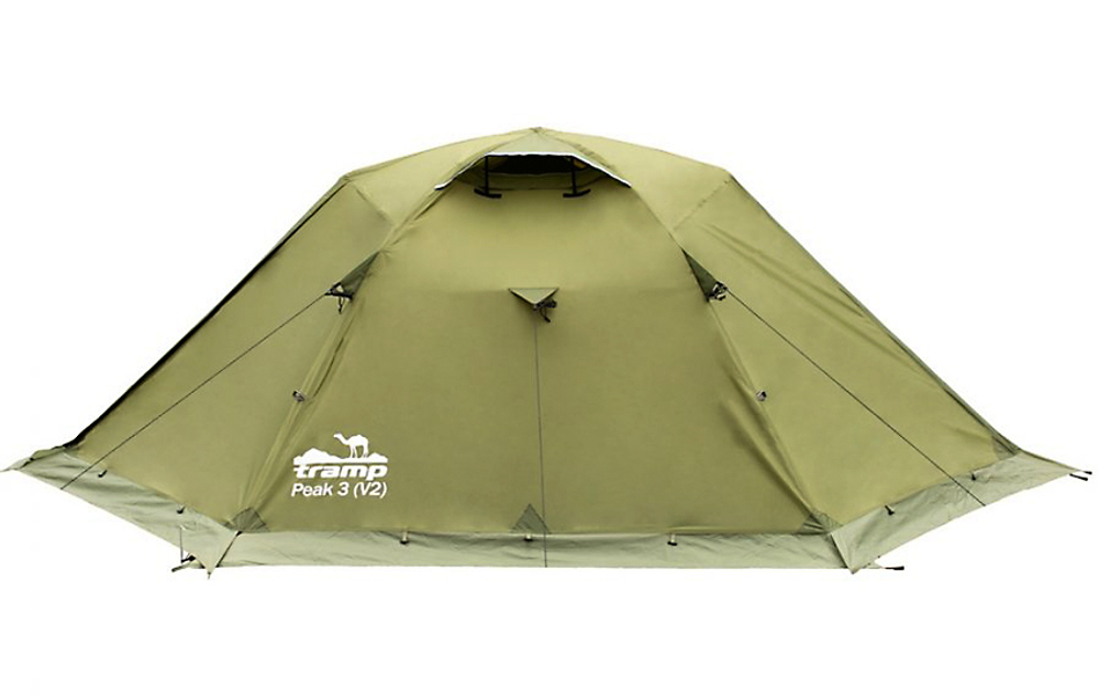Палатка Tramp Peak 3 (V2) зеленая