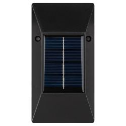 Светильник уличный ЭРА ERAFS012-07 на солнечной батарее настенный 6 LED | Садовые фасадные светильники