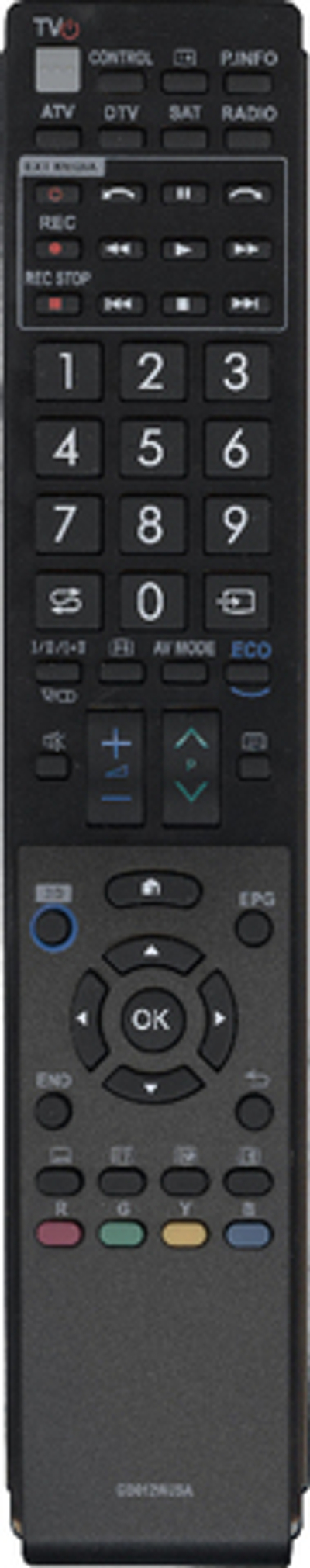 Пульт для Sharp GB012WJSA