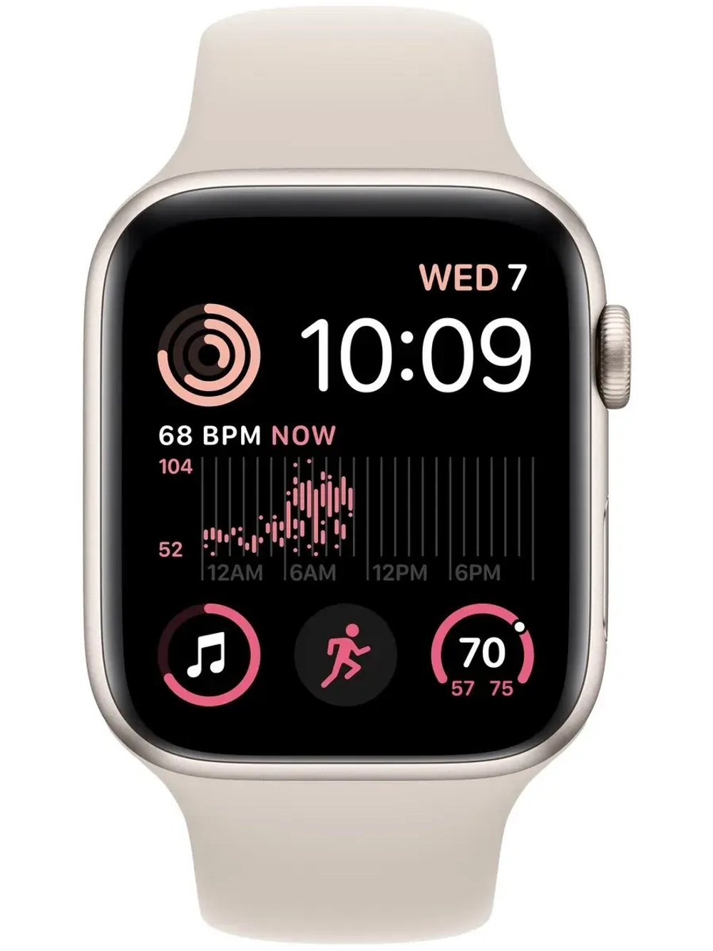 Apple Watch Series SE Gen 2 40мм Starlight Sport Band