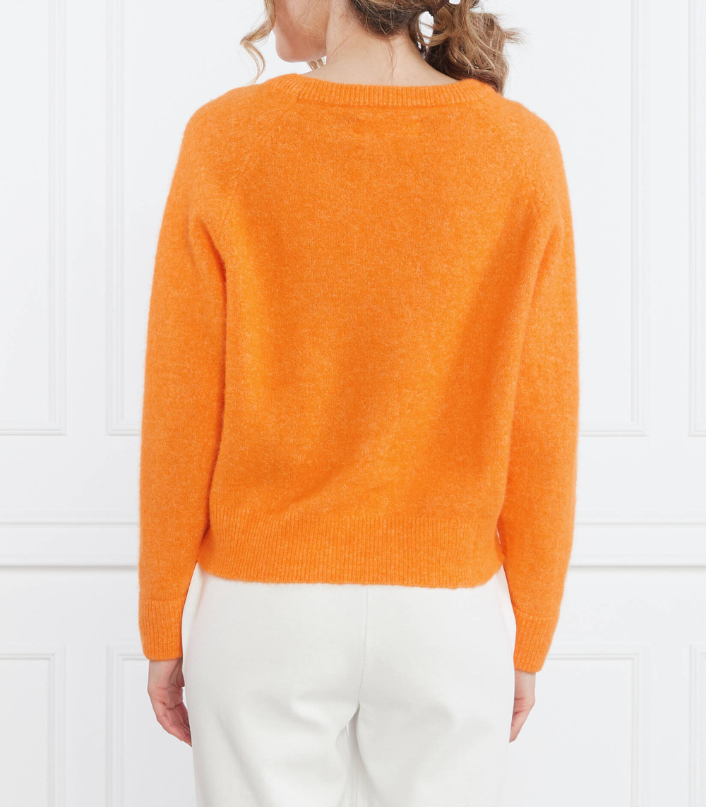 Хлопковый свитер Sams\u00f8e Sams\u00f8e - оранжевый(F00022152)