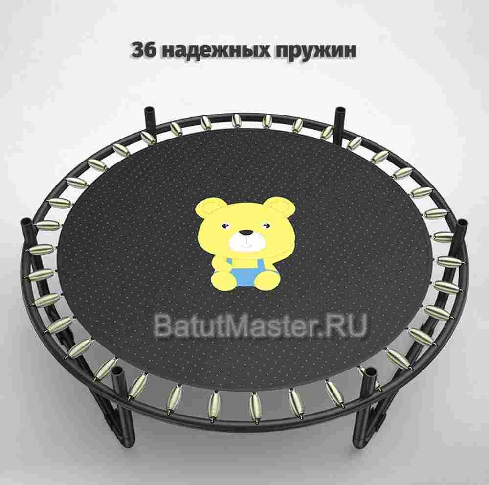 Батут с сеткой, диаметр 5 фт