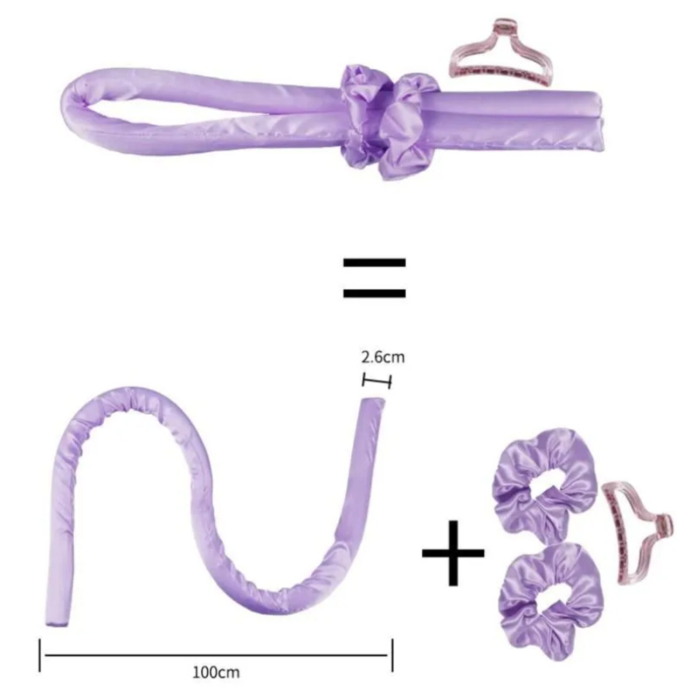 Бигуди мягкие (Малиновые)