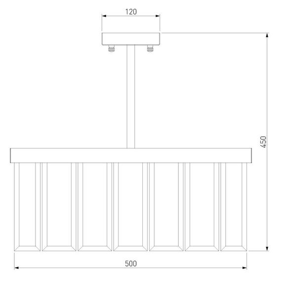 Потолочная люстра Bogates Eclipse 357/5 Smart