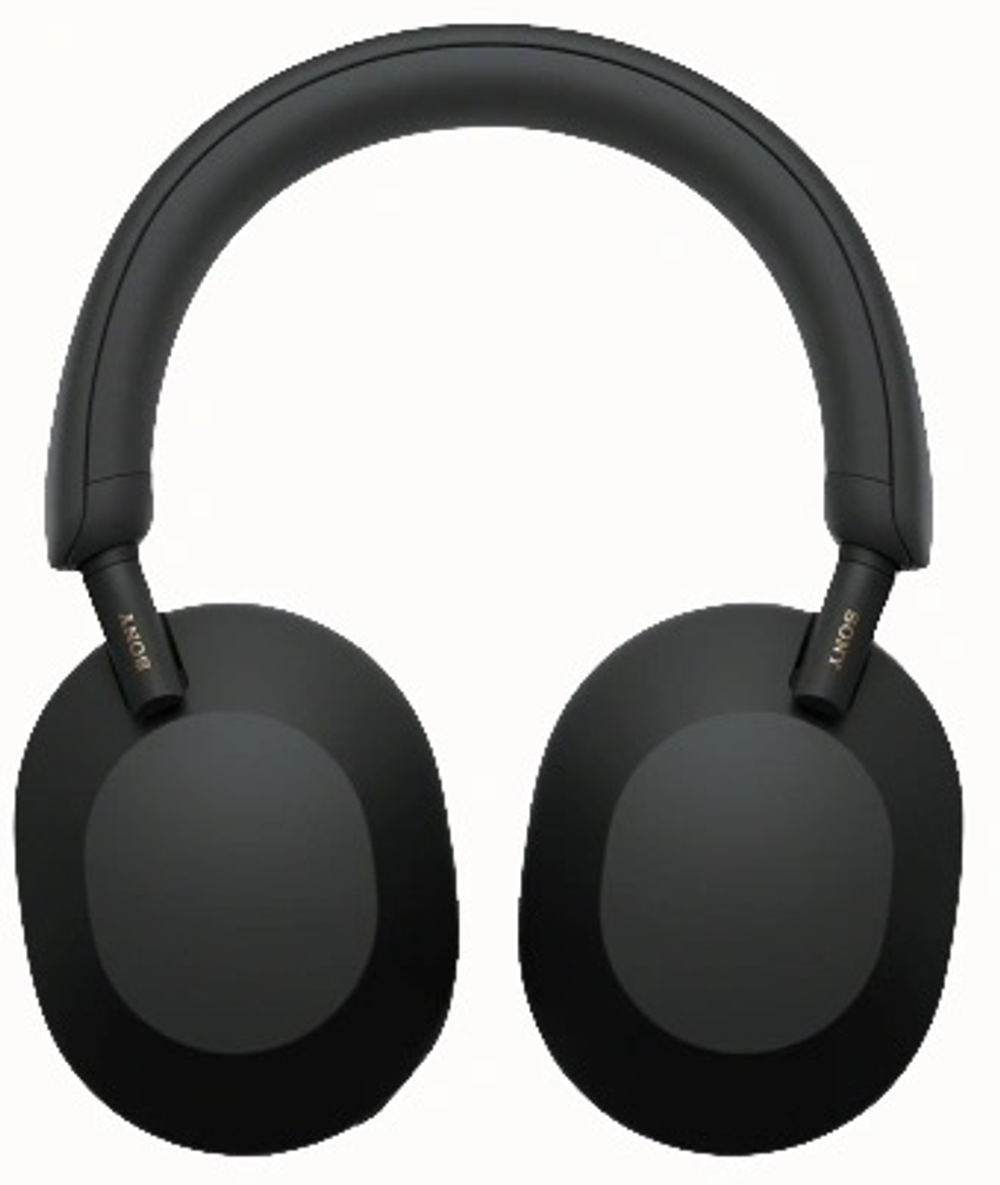 Беспроводные наушники Sony WH-1000XM5/B с шумоподавлением, Чёрные