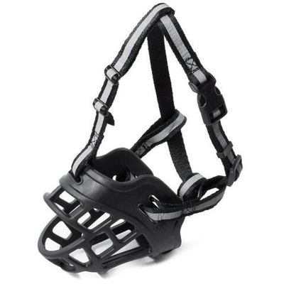 Намордник силиконовый с нейлоновым ремешком №5, 95*60*135мм, Triol