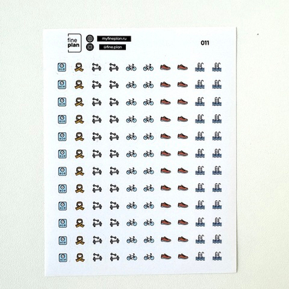 Стикеры "Тренировка" 011