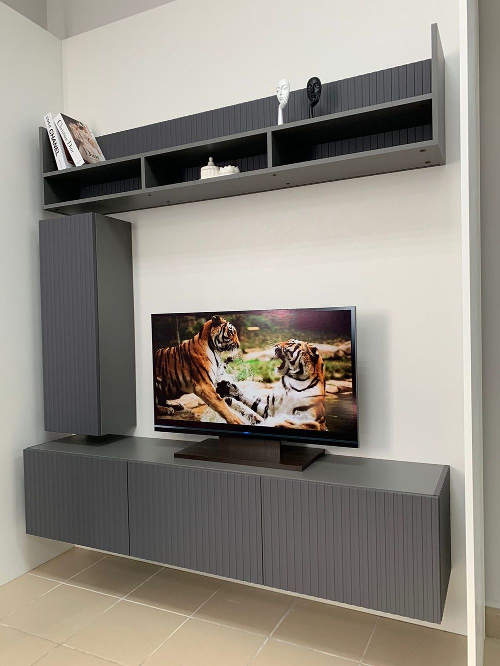 Гостиная "Квинта" графит, Велес