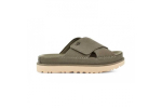 UGG Goldenstar Cross Slide - Moss Green