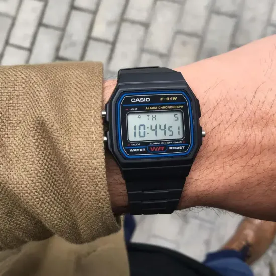 Наручные часы Casio F-91W-1DG