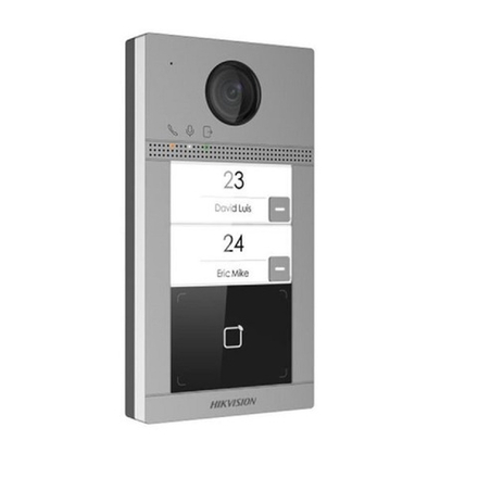 IP вызывная панель со считывателем DS-KV8213-WME1(В)/Flush