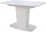 Стол деревянный Woodville раскладной Рондо-2 белый шелк