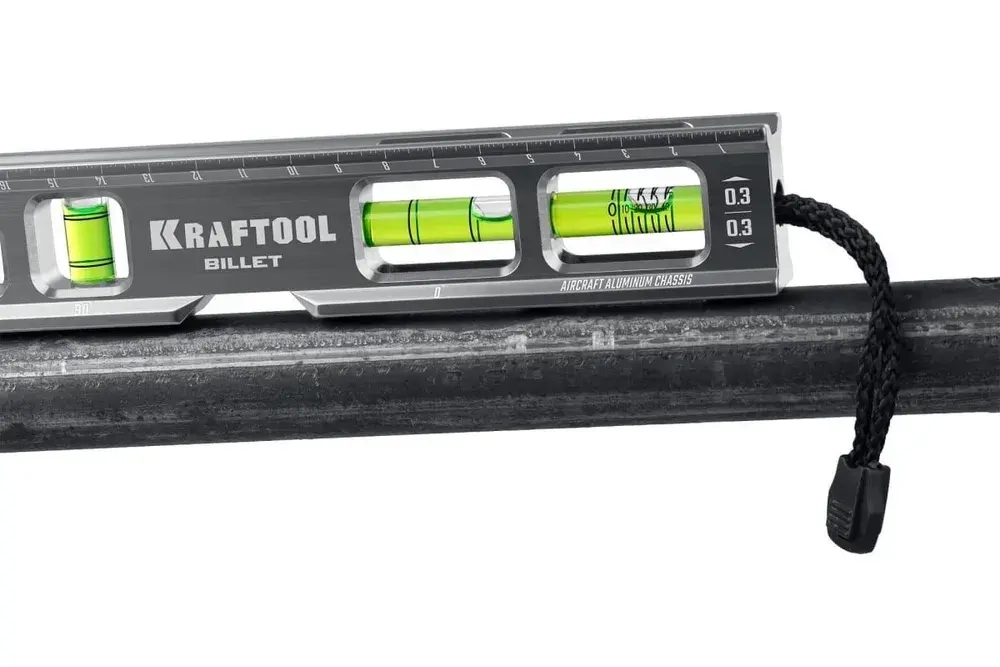 Брусковый магнитный уровень KRAFTOOL 8-в-1 20 см 34790