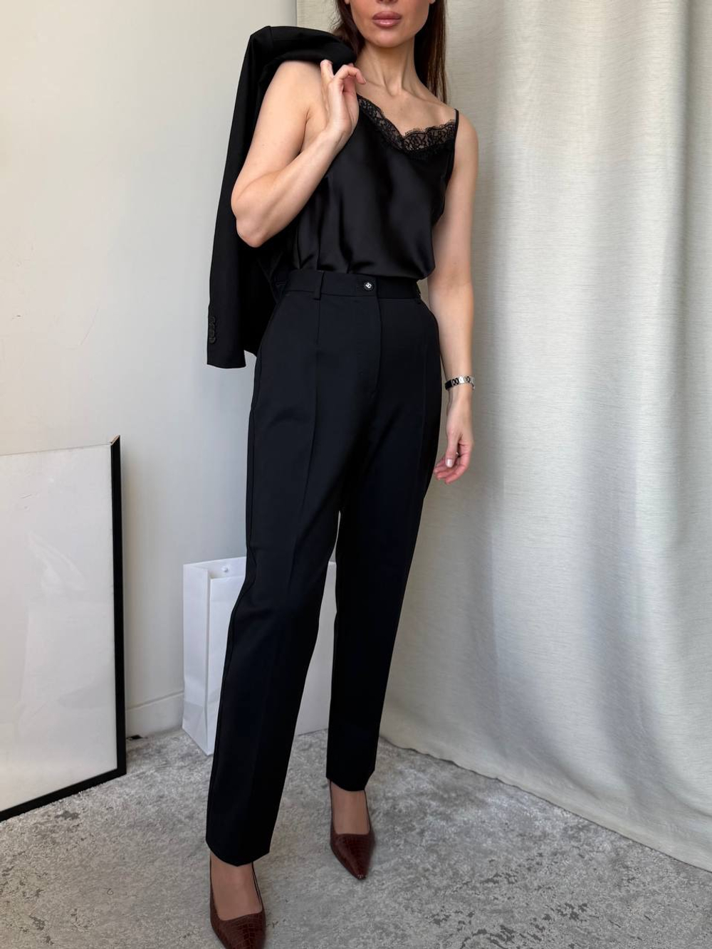 Новые шерстяные брюки Dolce & Gabbana, S-M