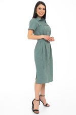 Платье-рубашка Дарина (грин) Diolche