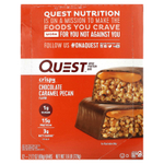 Quest Nutrition, Hero Protein Bar, хрустящий шоколад с карамелью и пеканом, 12 батончиков, 60 г (2,12 унции)