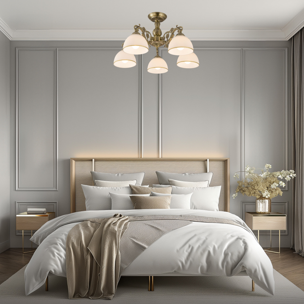 Citilux Адриана CL405253 Люстра подвесная Бронза