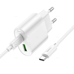 Зарядное устройство на Type-C Hoco C109A PD20W+QC3.0(white)