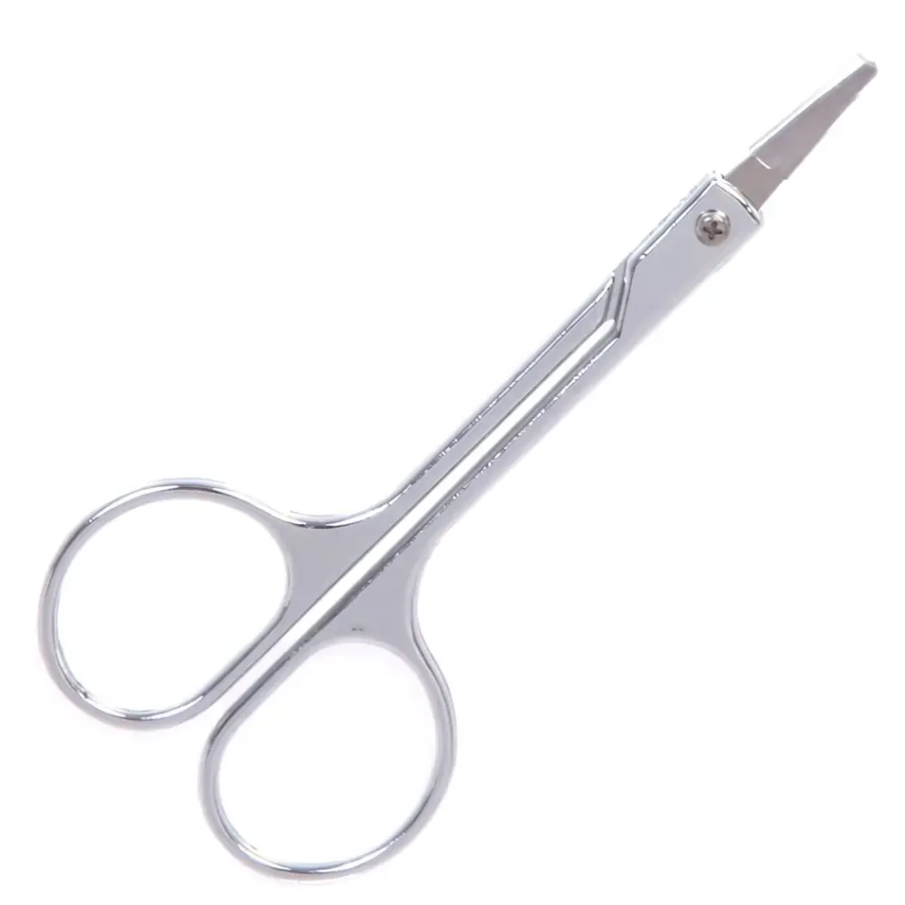 Ножницы маникюрные в пакете «Manicure set», тонкие, цвет металл, 9см