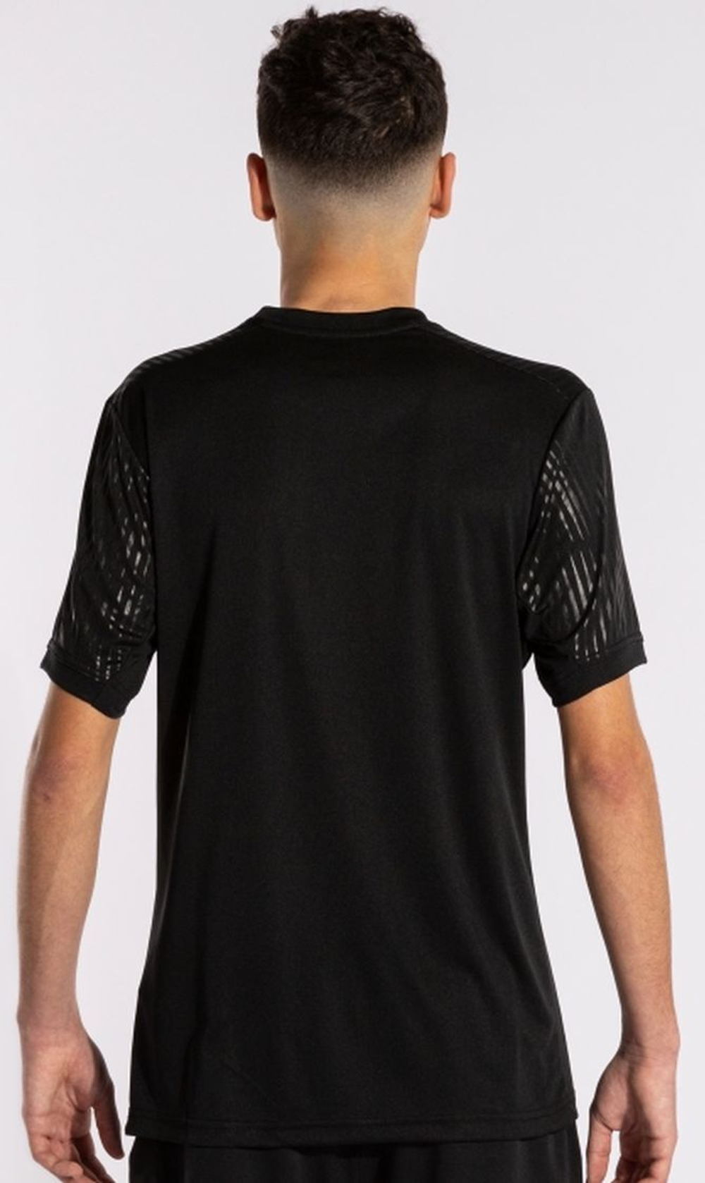 Мужская теннисная футболка Joma Montreal Short Sleeve T-Shirt - черный