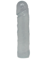 Фаллоимитатор гелевый светло-голубой из серии Life (Цвет: светло-голубой)